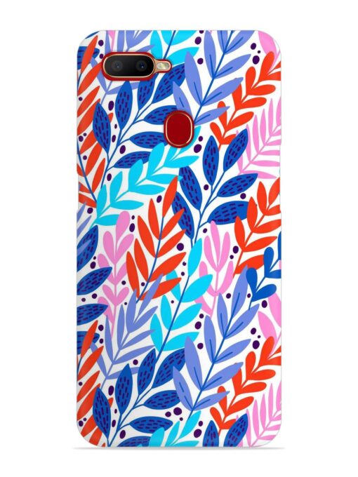 Bright Floral Tropical Snap Case for Oppo A12