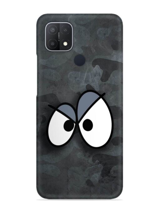 Big Eyes Night Mode Snap Case for Oppo A15