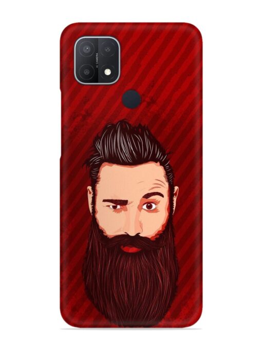 Beardo Man Snap Case for Oppo A15 Zapvi