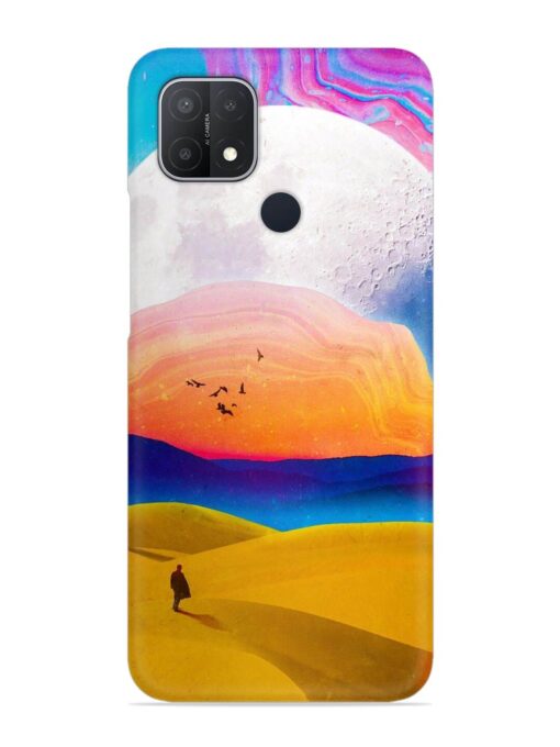 Sandy Desert Snap Case for Oppo A15