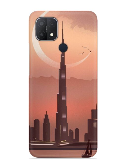 Landmark Burj Khalifa Snap Case for Oppo A15