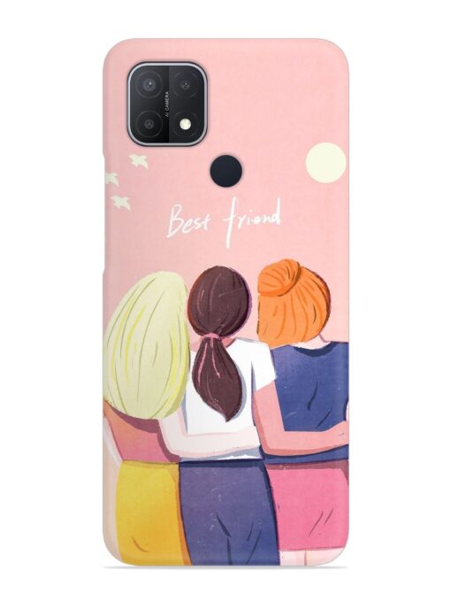 Friendship Day Snap Case for Oppo A15 Zapvi