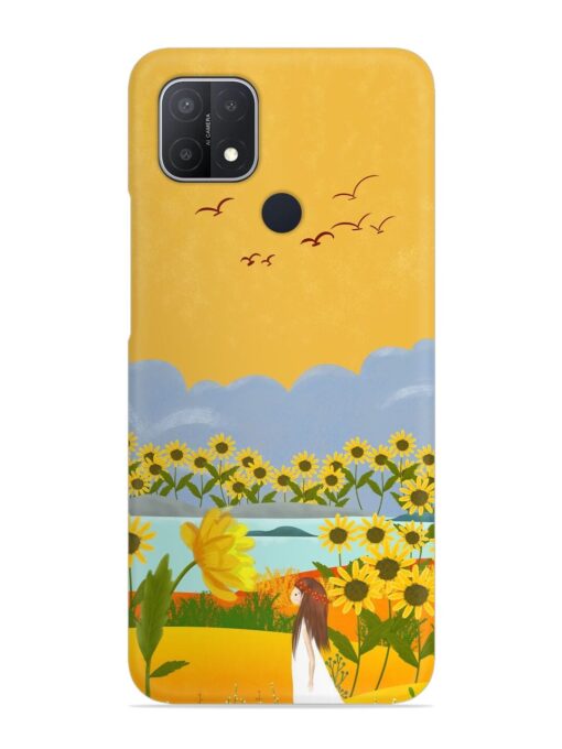 Beginning Of Autumn Snap Case for Oppo A15 Zapvi