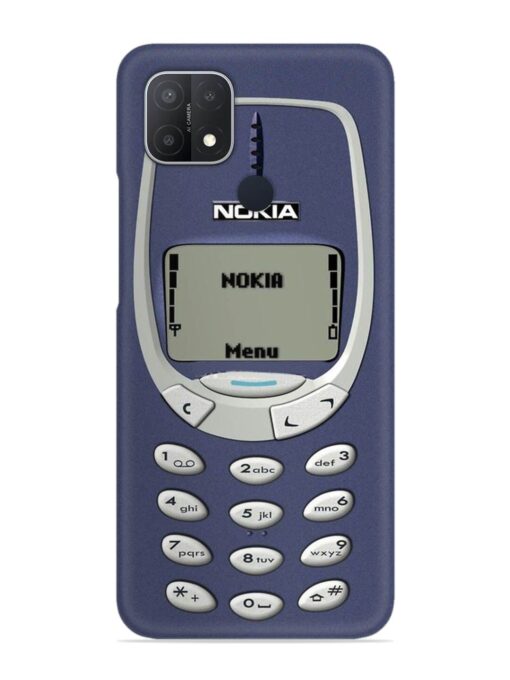 Nokia 3310 Snap Case for Oppo A15 Zapvi