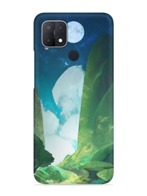 Abstract Art Of Nature Snap Case for Oppo A15 Zapvi