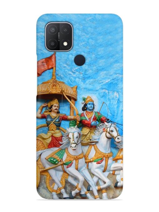 Hyderabad India March 19 Wall Art Snap Case for Oppo A15 Zapvi