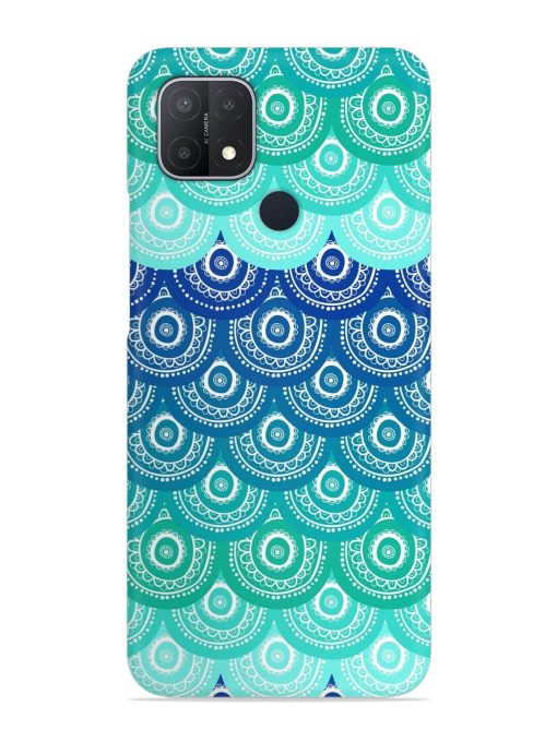 Ethnic Seamless Pattern Snap Case for Oppo A15 Zapvi