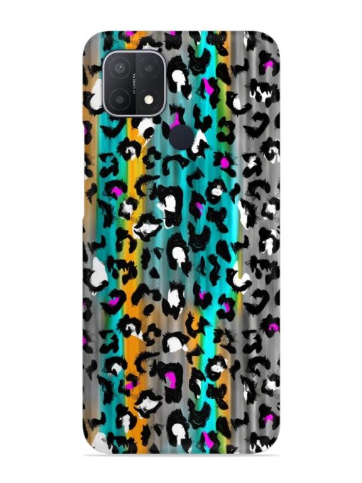 Mix Animal Skin Snap Case for Oppo A15 Zapvi