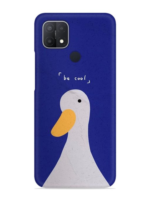 Be Cool Duck Snap Case for Oppo A15 Zapvi