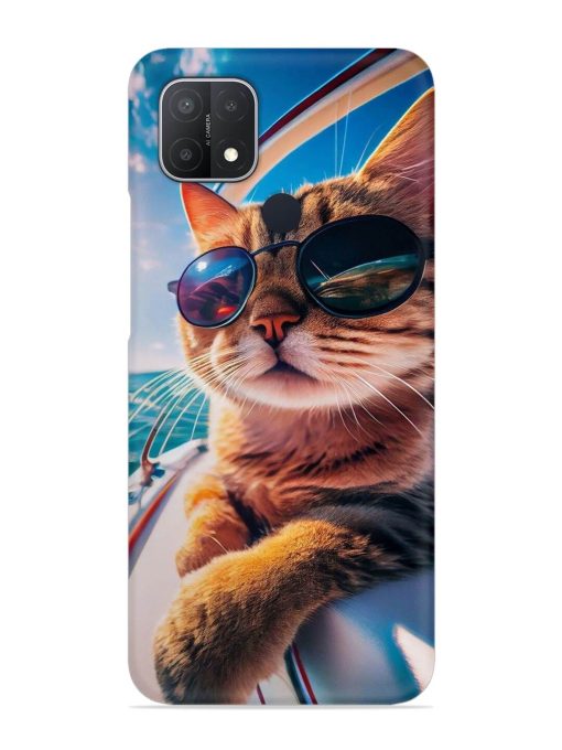 Cat In Style Snap Case for Oppo A15S