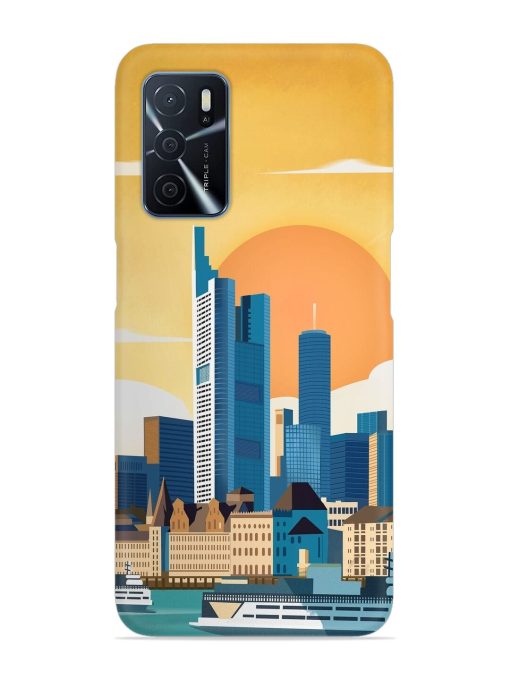 Germany Frankfurt Snap Case for Oppo A16 Zapvi