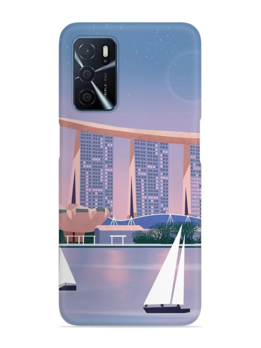 Singapore Scenery Architecture Snap Case for Oppo A16 Zapvi