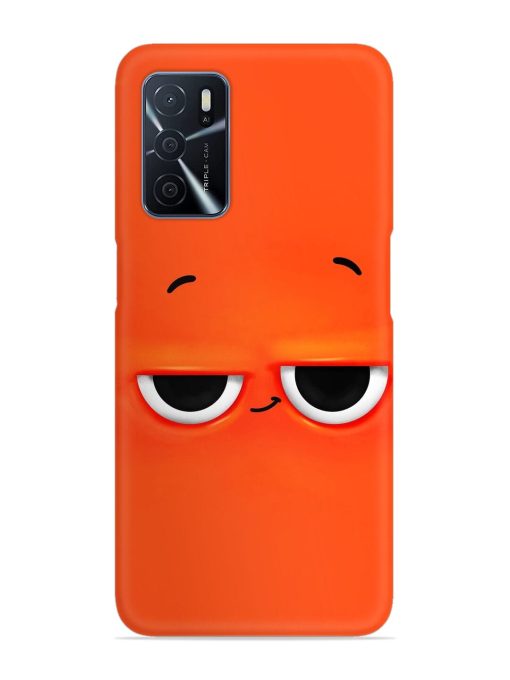 Smiley Face Snap Case for Oppo A16 Zapvi