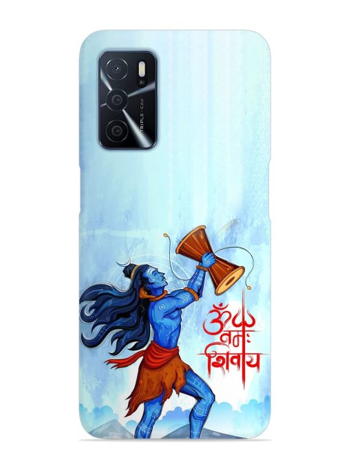 Illustration Lord Shiva Snap Case for Oppo A16 Zapvi