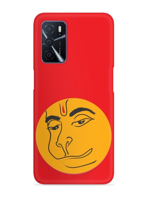 Lord Hanuman Vector Snap Case for Oppo A16 Zapvi