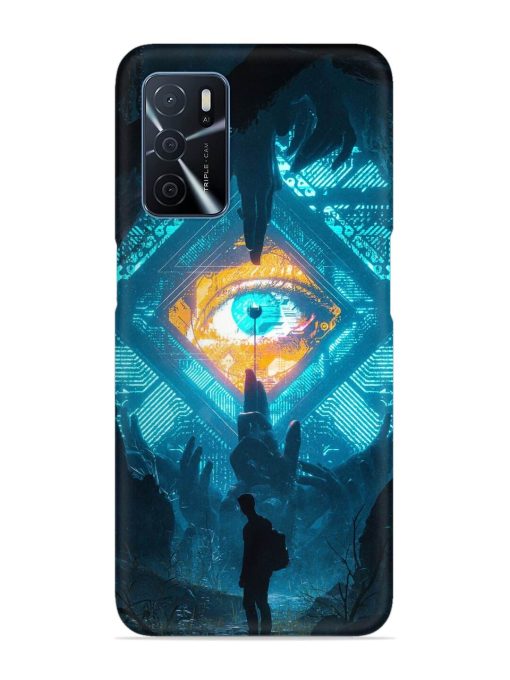 Arcane Eye Snap Case for Oppo A16 Zapvi