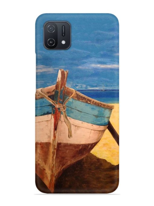 Canvas Painting Snap Case for Oppo A16K