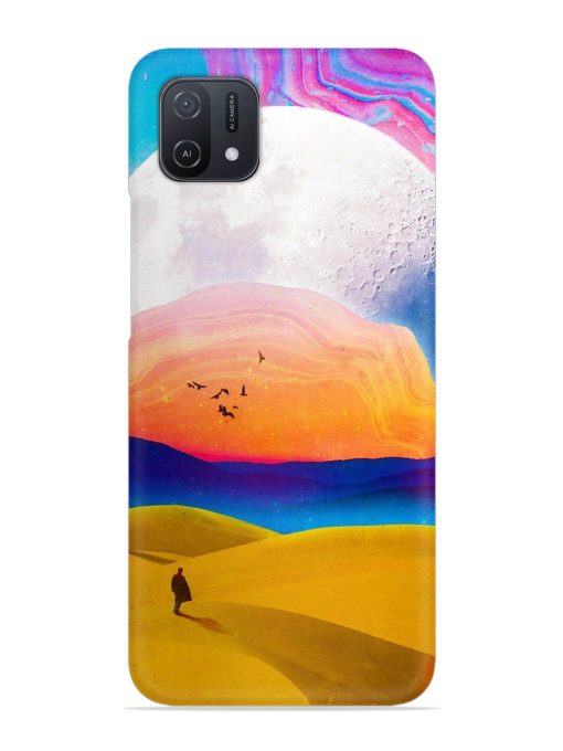 Sandy Desert Snap Case for Oppo A16K Zapvi