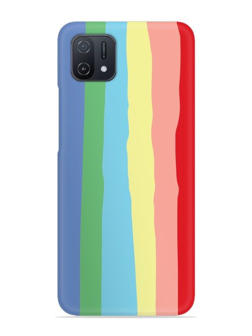 Rainbow Premium Shade Snap Case for Oppo A16K Zapvi