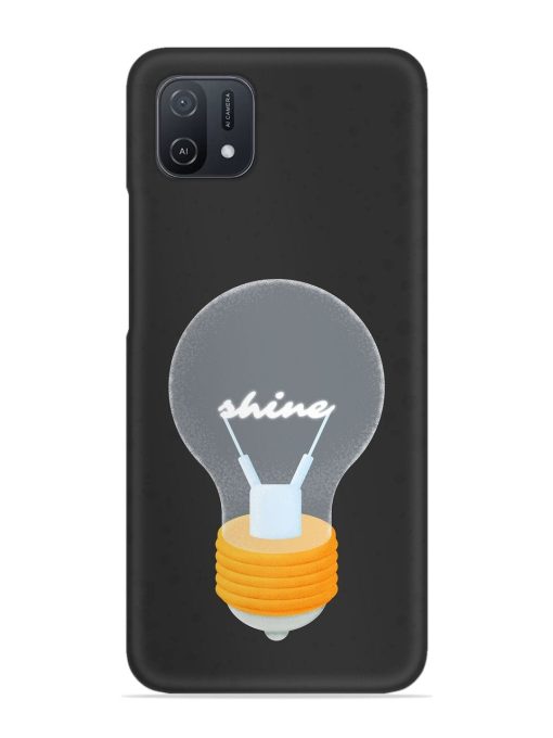 Bulb Background Snap Case for Oppo A16K Zapvi