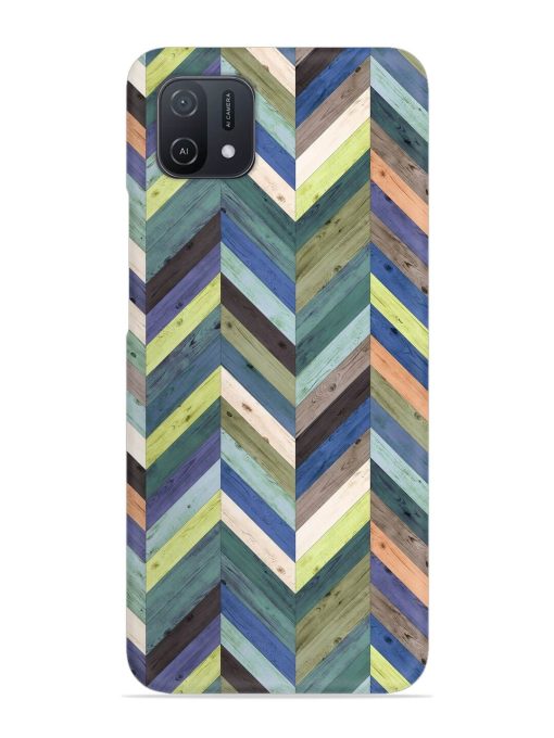 Chevron Random Color Snap Case for Oppo A16K