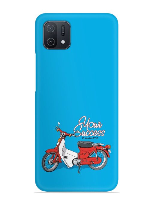 Motorcycles Image Vector Snap Case for Oppo A16K Zapvi