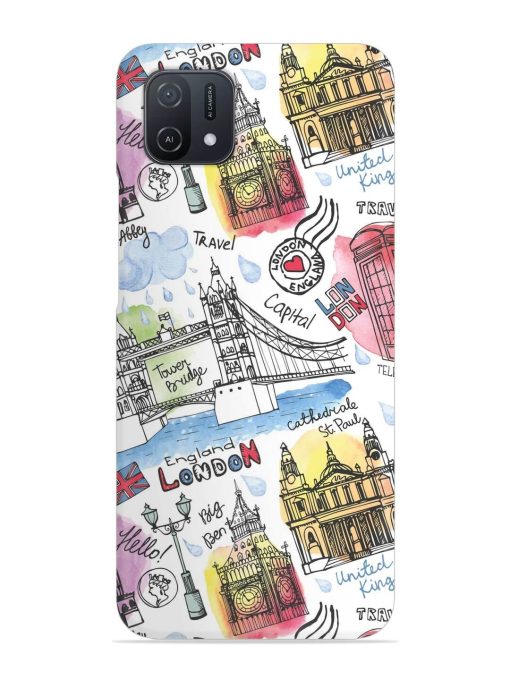 Vector London Landmark Snap Case for Oppo A16K