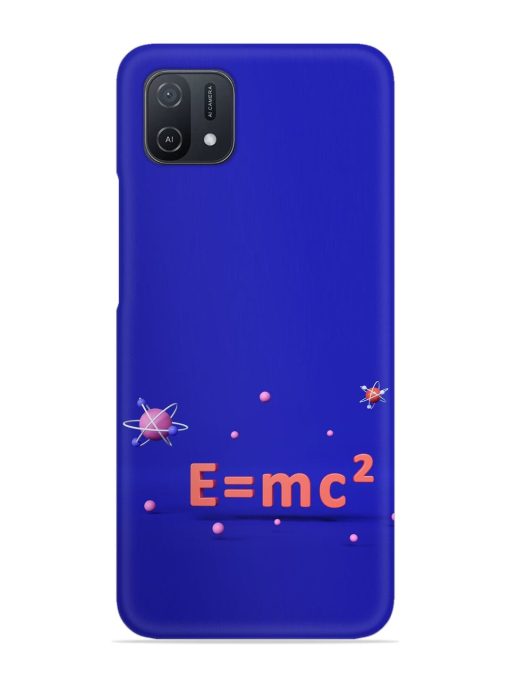 Formula Relativity Equation Snap Case for Oppo A16K Zapvi