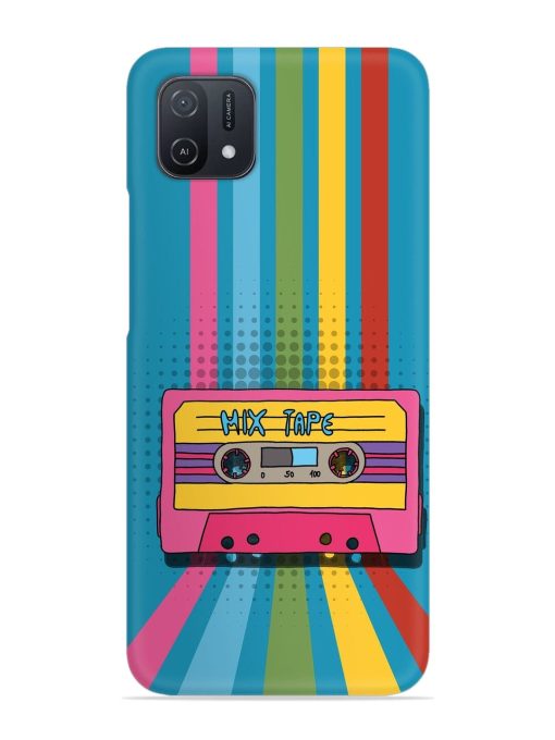 Mix Tape Vactor Snap Case for Oppo A16K Zapvi