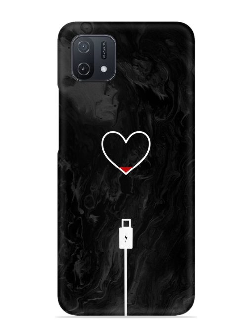 Heart Charging Vector Snap Case for Oppo A16K Zapvi