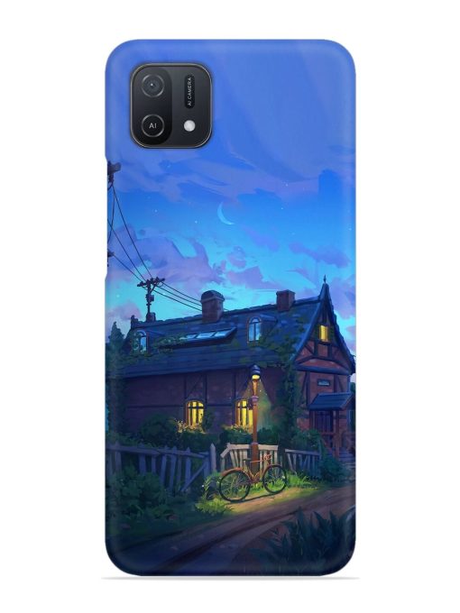 Beautiful Village House Snap Case for Oppo A16K Zapvi