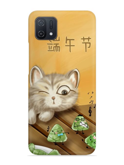 Cat Scorpion Dancing Snap Case for Oppo A16K