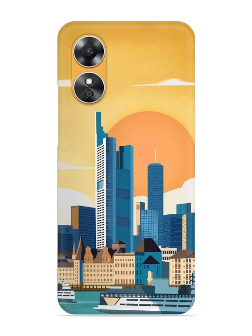 Germany Frankfurt Snap Case for Oppo A17 Zapvi