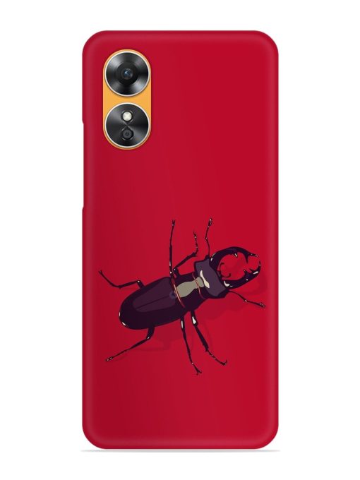 Beetles Snap Case for Oppo A17 Zapvi