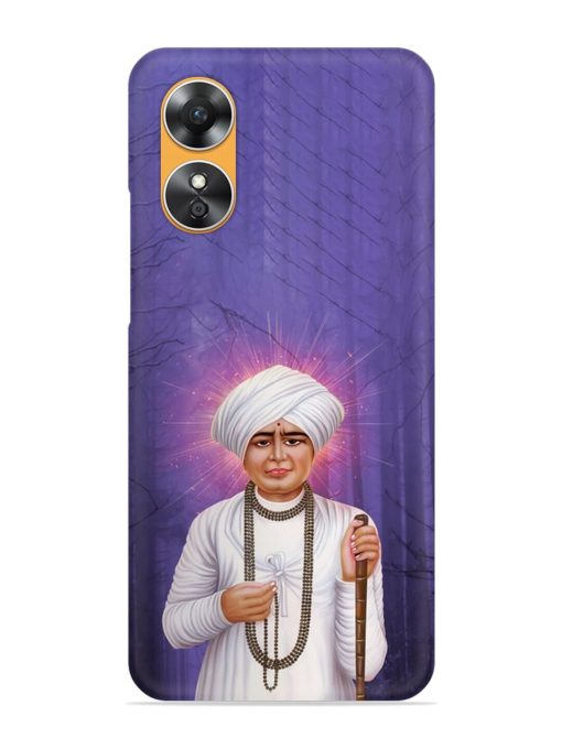 Jalaram Bapa Virpur Snap Case for Oppo A17 Zapvi