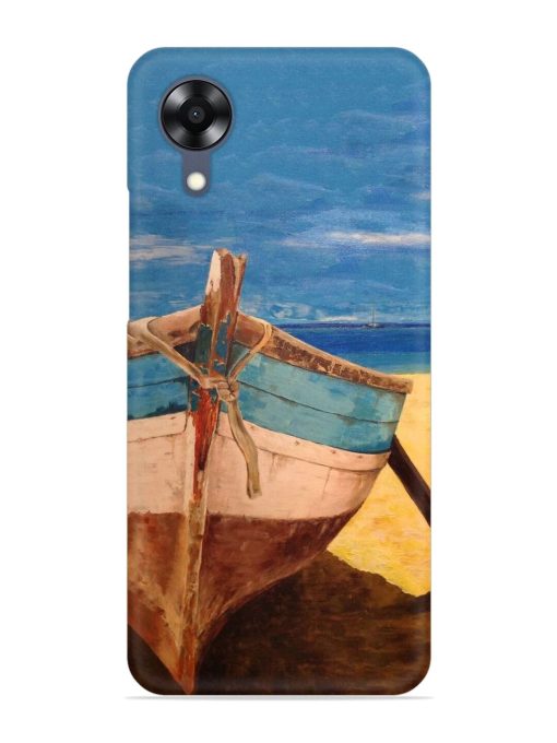 Canvas Painting Snap Case for Oppo A17K