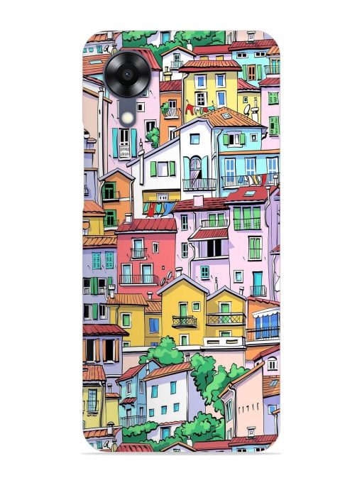 Europe Old Town Snap Case for Oppo A17K