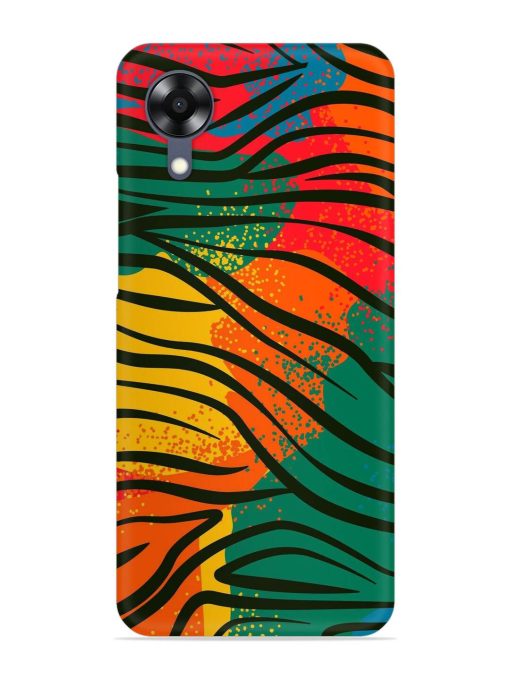 Bright Colorful Snap Case for Oppo A17K