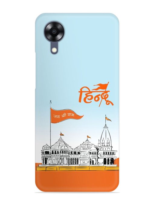 Ram Mandir Hindu Snap Case for Oppo A17K