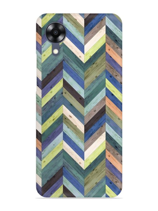 Chevron Random Color Snap Case for Oppo A17K