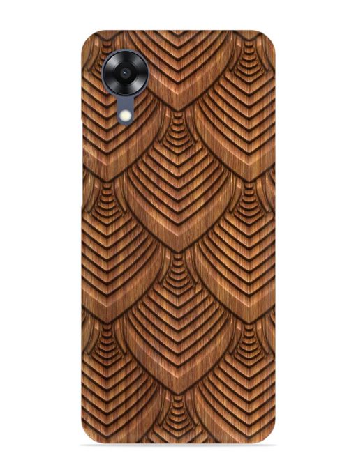 Carved Pattern On Snap Case for Oppo A17K