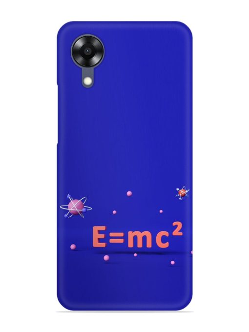 Formula Relativity Equation Snap Case for Oppo A17K