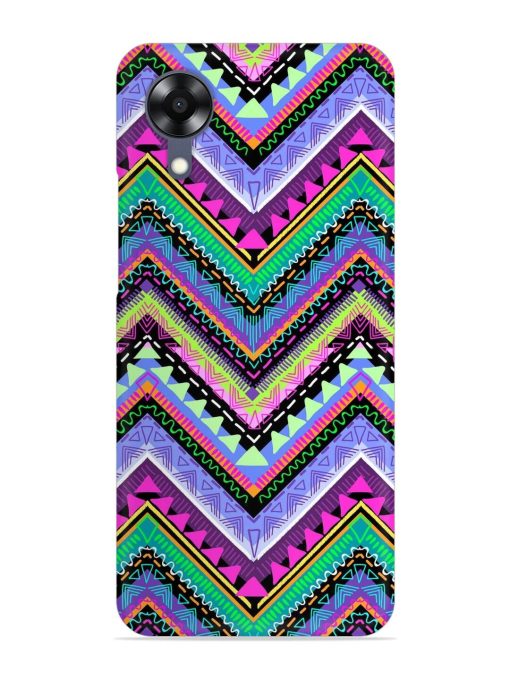 Tribal Aztec Print Snap Case for Oppo A17K