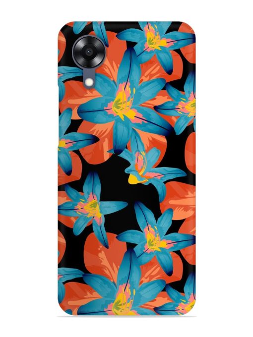 Philippine Flowers Seamless Snap Case for Oppo A17K