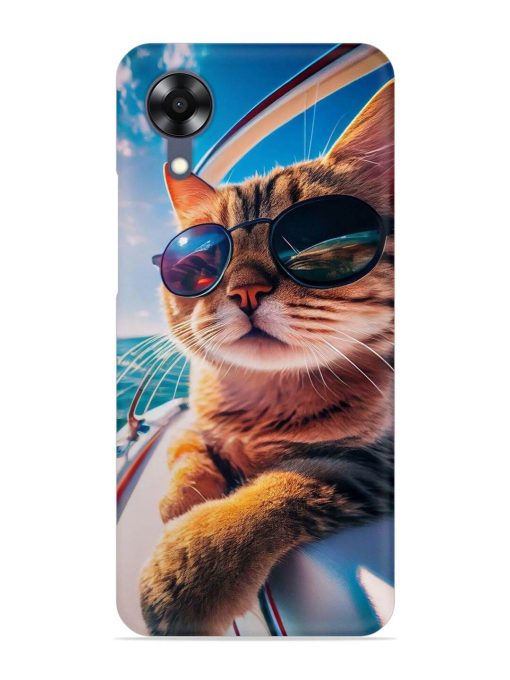 Cat In Style Snap Case for Oppo A17K