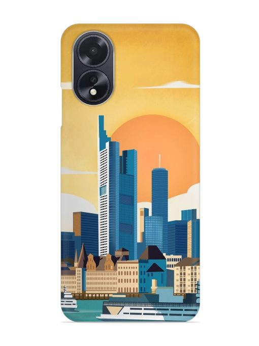 Germany Frankfurt Snap Case for Oppo A18 Zapvi