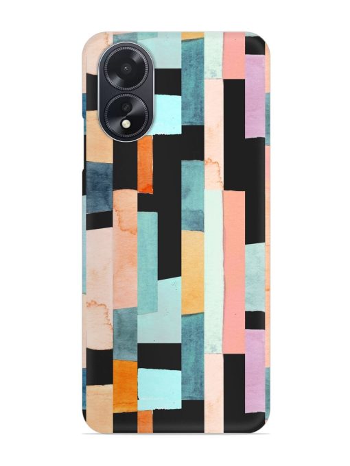 Geometric Seamless Pattern Snap Case for Oppo A18