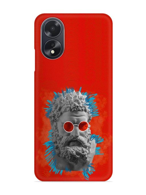 Contemporary Art Concept Snap Case for Oppo A18 Zapvi