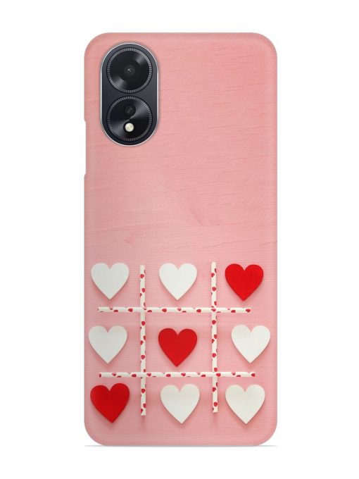 Valentines Day Concept Snap Case for Oppo A18 Zapvi