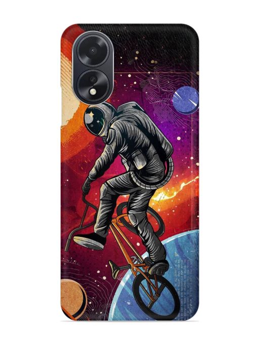 Super Eclipse Bmx Bike Snap Case for Oppo A18 Zapvi